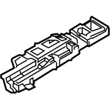 BMW 51-47-7-234-605 Pad, Side Member, Left