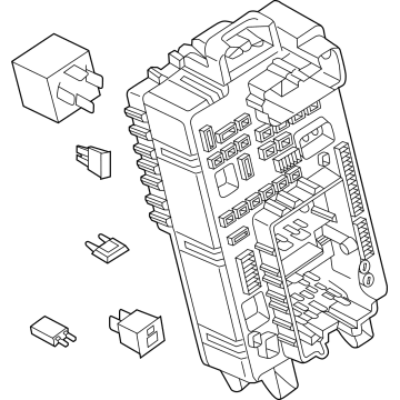 GM 84823330 Fuse & Relay Box