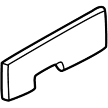 Nissan 90876-0W900 Protector-Back Door Outer