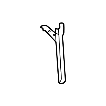 Lexus 53217-53903 Brace, Hood Lock Support