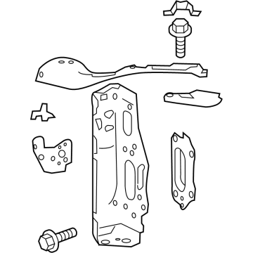 Lexus 53202-53908 Support Sub-Assembly, Ra