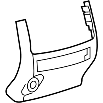 Lexus 58923-60160-A0 Panel, Console Rear End
