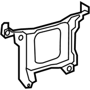 Toyota 58993-60090 Console Assembly Rear Bracket
