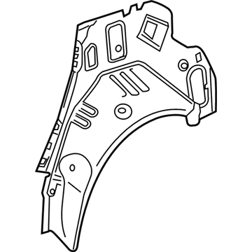 GM 13465840 Inner Quarter Panel