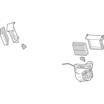 Lexus 17800-70010 Cleaner Assy, Air W/Element