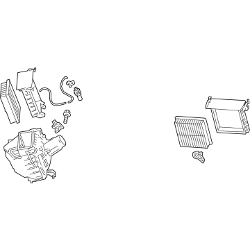 Lexus 17700-70220 Air Element Cleaner Assembly