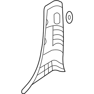 Kia 858354D000KSDS Trim Assembly-Ctr Pillar