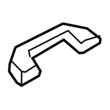 Hyundai 85340-D3020-TTX Handle Assembly-Roof Assist Rear, L