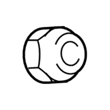 GM 94515390 Stabilizer Link Nut