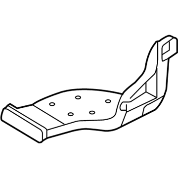 Hyundai 97360-B8000 Duct-Rear Heating, LH