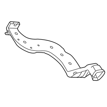 Hyundai 97020-2W000 Duct Assembly-Rear Air Ventilator, No.2
