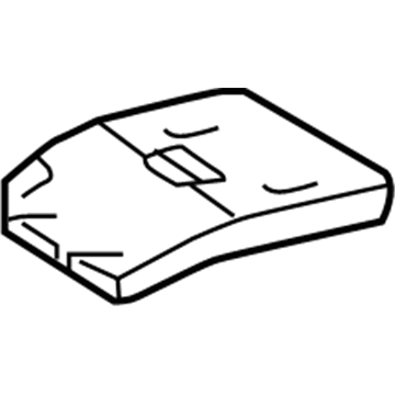 Hyundai 97365-B8000 Duct-Rear Heating Rear, LH
