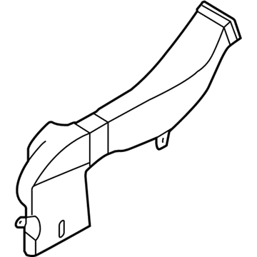 Hyundai 97010-2W000 Duct Assembly-Rear Ventilator