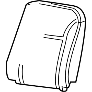 GM 19257270 Seat Back Pad