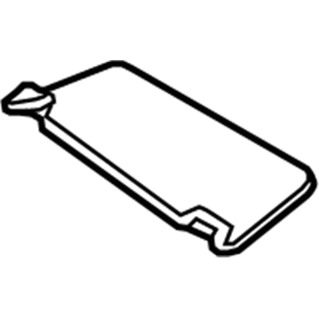 Toyota 74310-52671-B0 Sunvisor