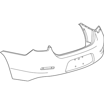 GM 22827124 Bumper Cover