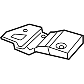 Mopar 5109338AA REINFMNT-Front Side Rail To Dash