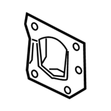 Mopar 5109254AA Bracket-Bumper To Frame Rail