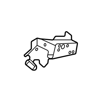 BMW 41-00-9-626-557 SUPPORT BELT REEL, LEFT