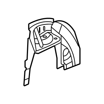 BMW 41-00-9-626-529 SUPPORT, WHEELHOUSE LEFT