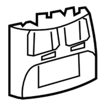 Lexus 58903-53010-C0 Panel Sub-Assy, Console Rear End