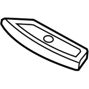 BMW 52-10-7-310-127 Foam Part, Thigh Support