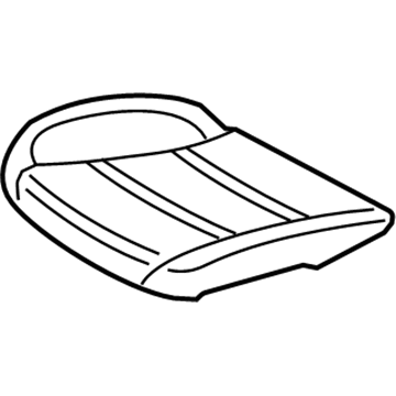 BMW 52-10-7-310-125 Foam Section, Comfort Seat, Active