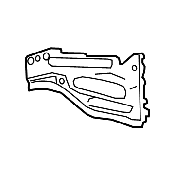 GM 84660959 EXTENSION-F/CMPT OTR S/RL