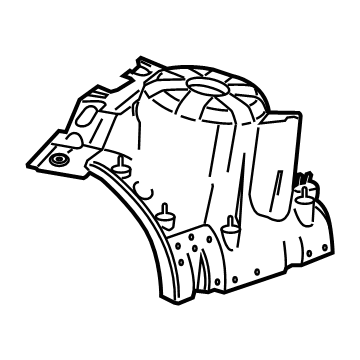 GM 84713678 Support Bracket