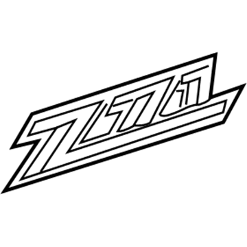 GM 15139039 Decal