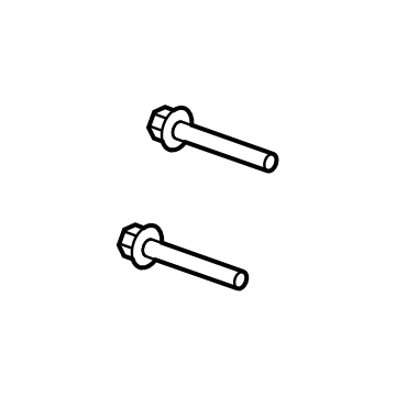 GM 13533393 Caliper Mount Hardware Kit