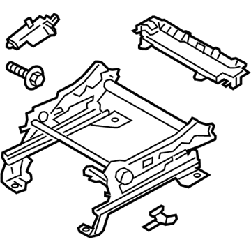 Ford JL7Z-9661710-C Seat Track