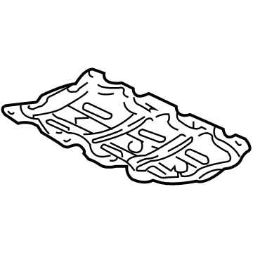 Honda 11221-5G0-A00 Baffle Plate