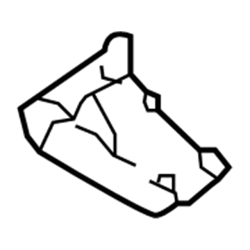 Nissan 82953-5AA0A Bracket-Pull Handle, LH