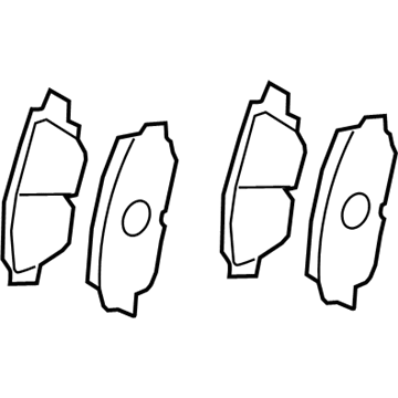 Lexus 04465-06170 PAD KIT, DISC BRAKE