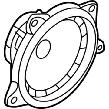 Hyundai 96330-4Z000 Door Speaker And Protector Assembly