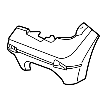 Nissan 62222-ZL00B Bracket-Front Bumper Side, RH