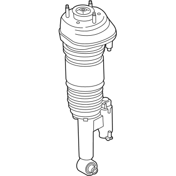 BMW 37-10-5-A44-645 AIR SPRING STRUT, REAR LEFT