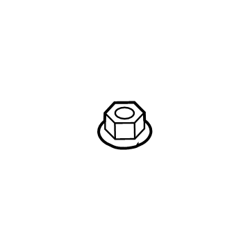 BMW 33-50-6-883-897 Hex Nut