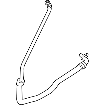 BMW 17-22-2-358-291 Engine Oil Cooler Pipe, Return