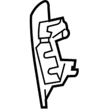 Mopar 68125730AA Bracket-Blind Spot Detection