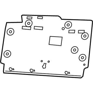 Mopar 68465574AB PANEL-SEAT BACK