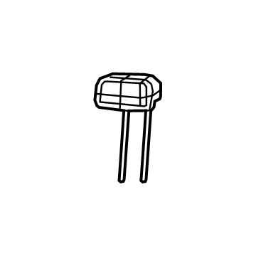 Mopar 6KJ23SA5AB HEADREST-Rear
