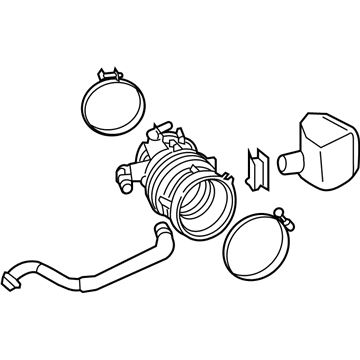 Kia 28140F6500 Hose Assembly-Air Intake