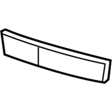 BMW 51-11-7-184-149 Grille, Air Inlet, Open, Left