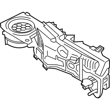BMW 64-11-7-944-538 BLOWER HOUSING