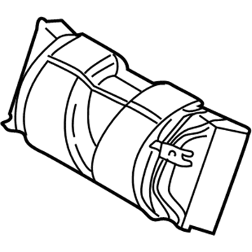 BMW 64-11-1-370-934 Blower Housing