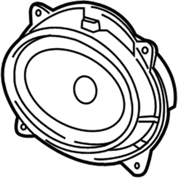 Lexus 86160-0E120 Speaker Assy, Front NO.1