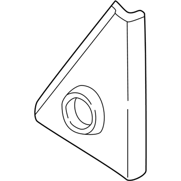 Hyundai 87650-26020-TI Cover & Speaker Assembly-Front Door QUA