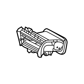 Acura 77620-TGV-A03ZA Outlet (Deep Black)